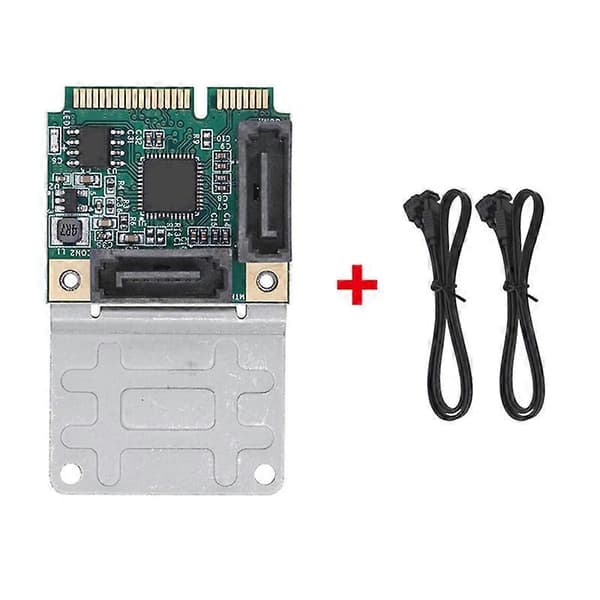 Mini PCI-E SATA 2 Port SATA III 6G Mini PCI Express Controller Kort SATA3.0 Mini PCI Express SSD Ad