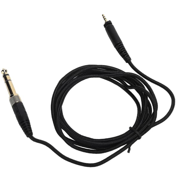 2m Hovedtelefon o Kabel Headset Ledning Udskiftningsdel til Philips SHP9000 Sort