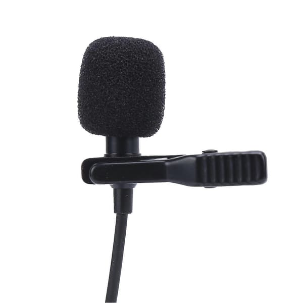 Trådløs Lavalier Mikrofon Lille Klips På Lapel Lav Mic Mini Bærbar til Live Broadcasting