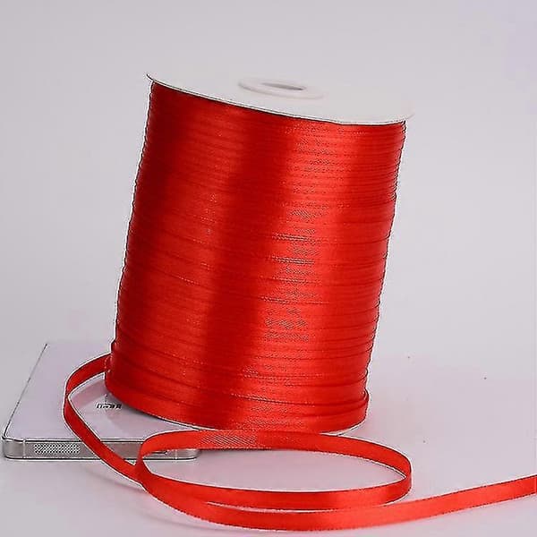 Rødt gavebånd (10 cm 20 m)