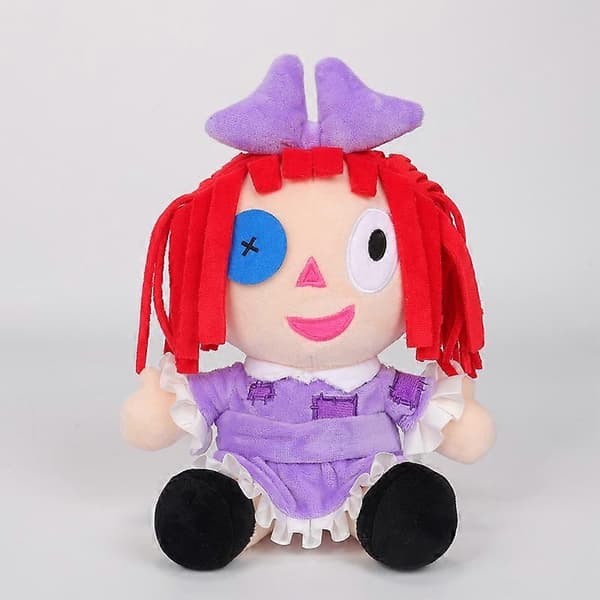 Fantastiska Digital Circus Gummigoo Plyschleksak Barnpresentdocka K 25cm
