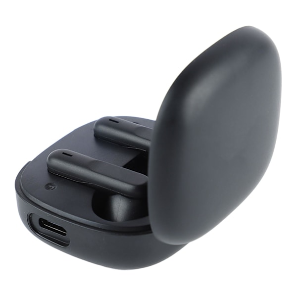 Bluetooth Earbuds Mini Bærbare Komfortable Stereo Trådløse Earbuds til Musik Sort Sort