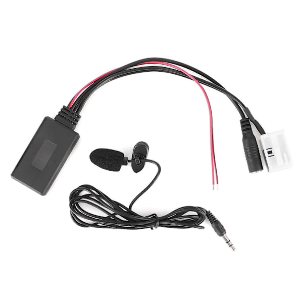 12-nastainen Bluetooth-audiokaapeli auton AUX-sovitinliitin mikrofonilla, sopii Citroen Berlingoon