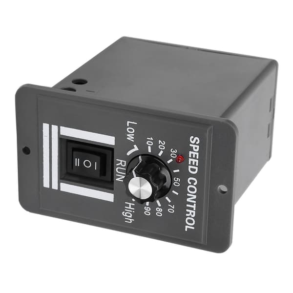 DC12-60V 20A DC Børstemotor Hastighetskontroller Fremover/Bakover Elektrisk Motor Hastighetsregulator