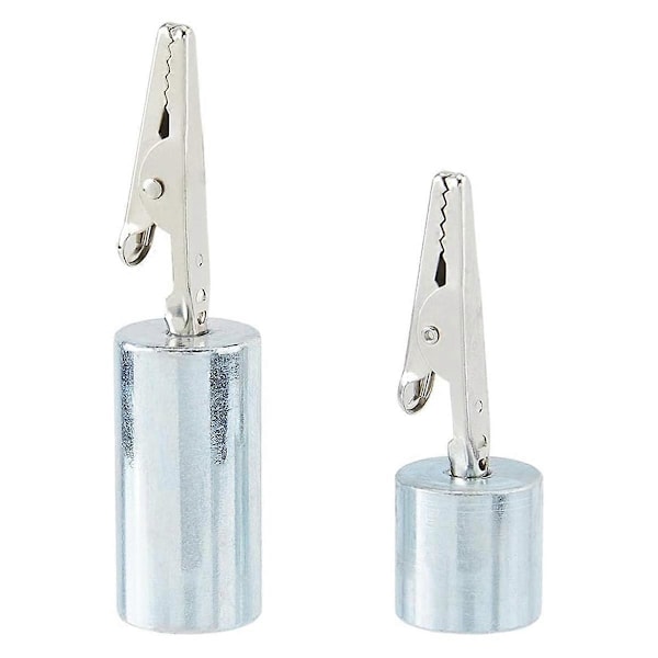 2 stk. 2 Stilarter Jernvægt Alligator Clips Fletninger-Værktøj Alligator Clips