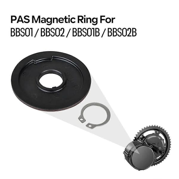 PAS Magnetisk Ring til Mid Motor BBS01 BBS02 BBS01B BBS02B Motorhjælp Magnet Ring Reservedel