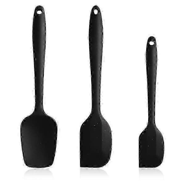 Silikonspatelset med 3 Värmebeständiga Spatlar Non-stick Gummispatel