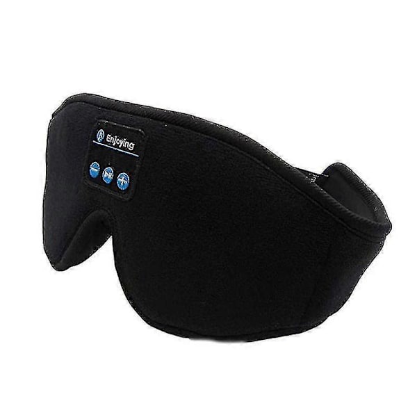 Sovhörlurar, Bluetooth 5.0 Trådlös 3D Ögonmask, Tvättbar