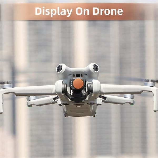 Justerbart multifunktionelt, brugervenligt, bærbart dronefiltersæt til Mini 4 Pro, ND8+ND16+ND32+ND64