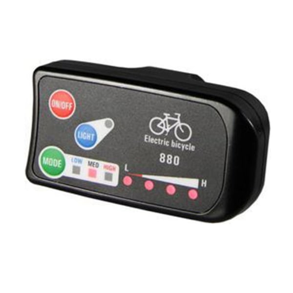 LED-display 24V 36V 48V Elcykel KT LED LED 880 E-cykel Kontrollpanel Display Elcykel