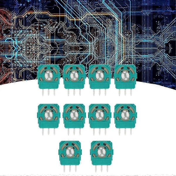 50 stk. Joystick Potentiometre Sensor Kit 10Kohm kompatibel med XBOXONE Controller 3D Thumbstick Akse Resistorer