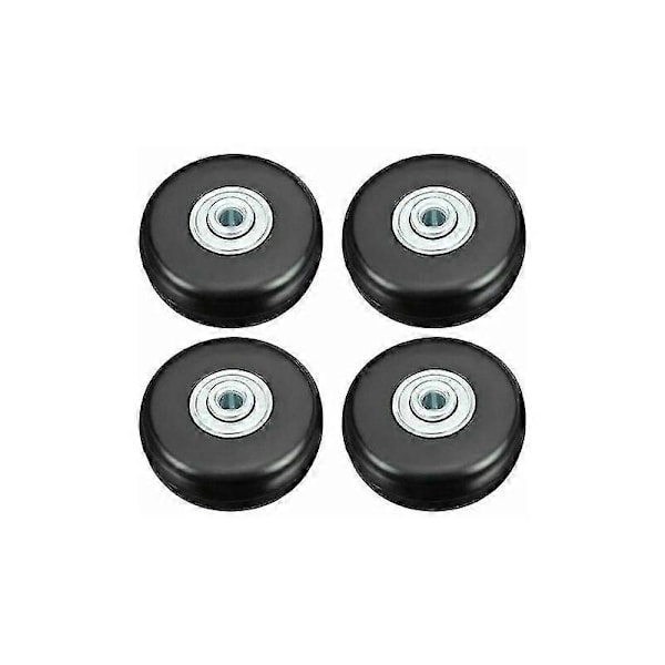 Resväska Hjul, Bagage Resväska Reparationshjul Kraftiga 50mm Tysta Gummi Universella Svängbara Hjul Reserv Transport Ersättningshjul 4st För Resväska/lu