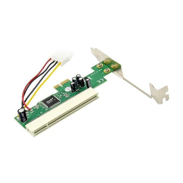 PCIE til PCI Adapter PCI Express X1 til PCI Udvidelseskort Riser Board ASM1083 Chipset med 4-polet strøm