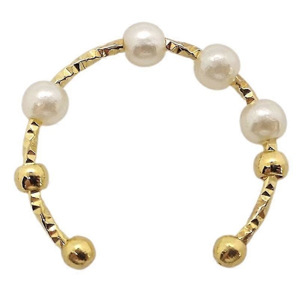 Ångestdämpande Ring Fidget Pärlspinner Ring Stresslindring Mode Smycken Bra Present För Högintensiva Arbetare Kvinnor Män Flicka
