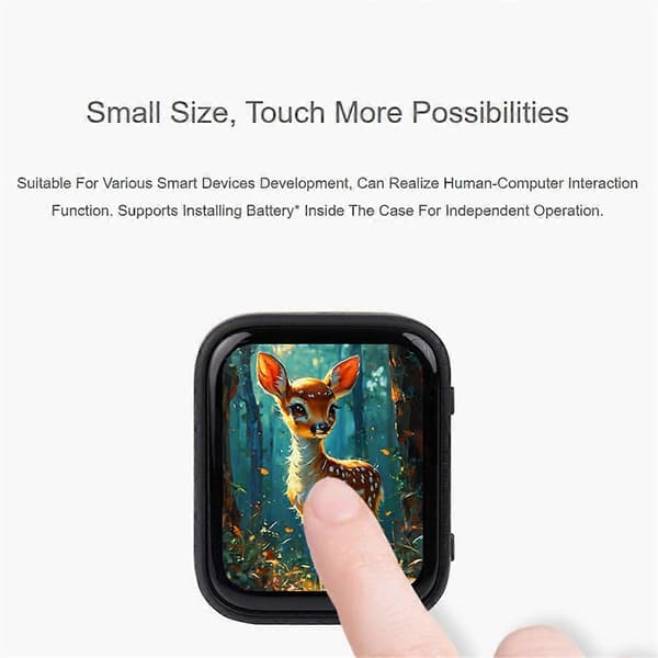 ESP32 S3 Udviklingskort 1.8 Tommer AMOLED Display Touch Screen QMI8658/MIC/Audio LVGL AI Voice Pro