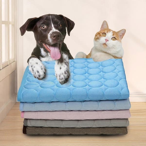 Hundekølemåtte, kæledyrskølemåtte, sommerkølemåtte, udendørs kæledyrsmåtte (70*55cm)