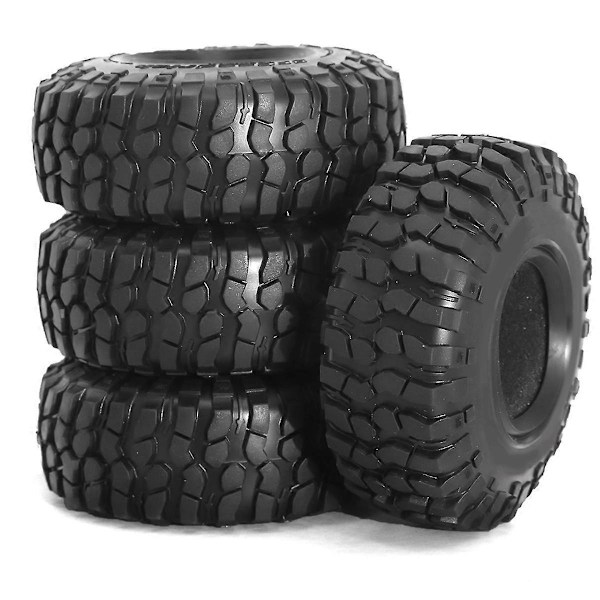 4 st 1,9 tums universella klättringsdäck 106 mm terrängdäck med innerfoder för 1/10 RC-bandvagn