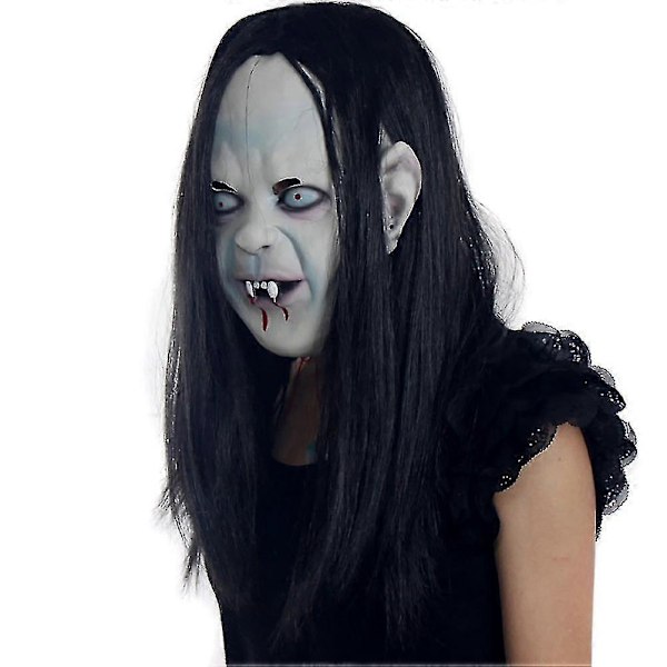 Spøgelsesmaske Skræmmende Halloween Masker Halloween Fuld Hoved Masker Horror Maske Halloween Latex Masker