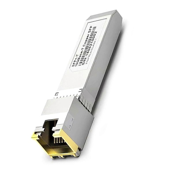 SFP+ Modul RJ45 Switch GBIC 10G Kontakt SFP Kopparkabel SFP 10G Elektrisk Port Optisk Modul Ethernet Port