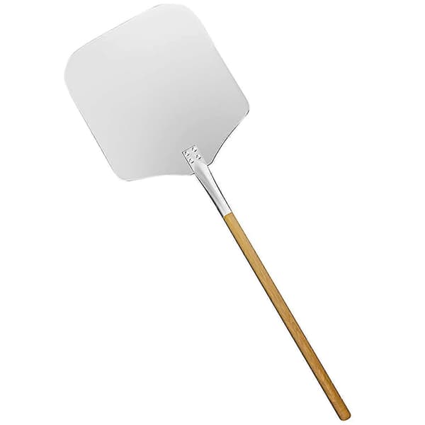 Pizza Pusher, Pizza Skovl Laget Av Rustfritt Aluminium (90Cm) - Praktisk Og Solid Tråd, Pizza Løft