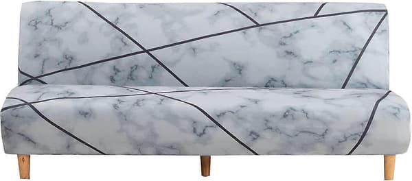 Sofföverdrag Utan Armstöd för Bäddsoffa Utan Armstöd, 190-210cm