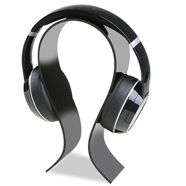 Akryl Hovedtelefon Stand Bracket Gaming Headset Rack Holder