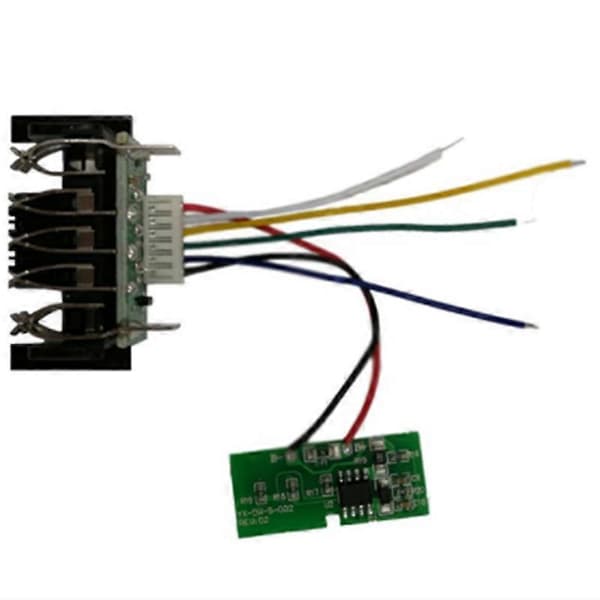 Li-Ion Batteri BMS PCB Laddningsskyddskretskort för 20V DCB201 18V Litiumbatteri