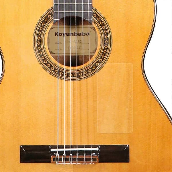 Transparent Gitarrskydd 40 / 41 Tum Folk Akustisk Gitarr Pickguard Repskydd Klassisk Gitarr