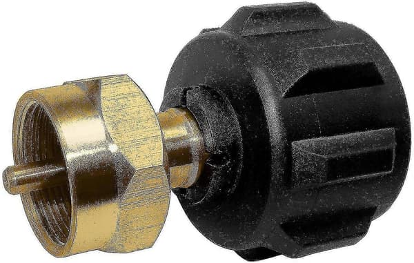 Propanfyllnadsadapter, LPG-cylindertankanslutning - Passar QCC1 Propantank (1 styck)