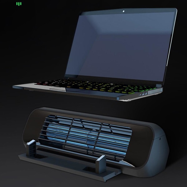 Notebook Cooler kannettavan tietokoneen jäähdytyslevyteline Speed ​​Gaming -kannettavalle tablet-puhelimelle