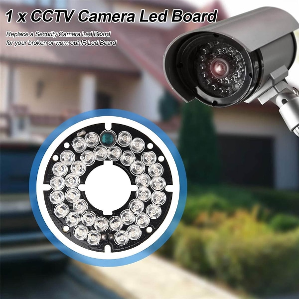 Infrarød IR 36 Led Illuminator Board-plade til CCTV CCD-sikkerhedskamera