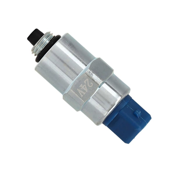 24V Flameout Solenoidventil Lätt Rostfri Stark Styrka Känslig Passform för Delphi 7185900H