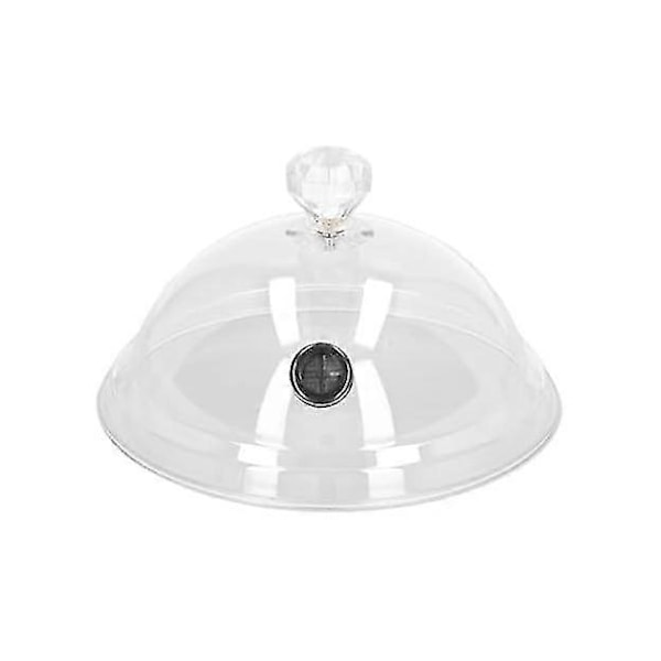 Savustuskuvun kansi, savustuspolttoaine & sytytyspalat Savustuslastut Infuuseri Cloche Kupu Kansi Tarvikesetti BBQ Lihalle Juustolle Cocktaileille Pihville 6,3 tuumaa 4,7 Cu
