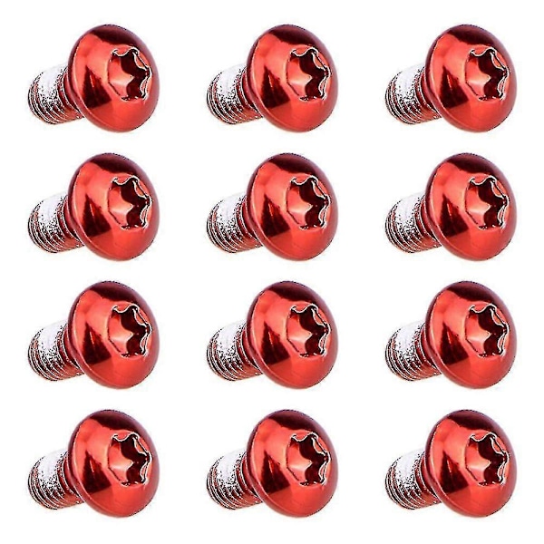 12kpl Torx-pultteja Värikkäät Pyörän Torx-ruuvit Kiinnitysruuvit Jarruvarusteet