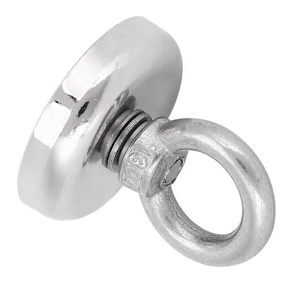 Magneettikoukku Nostomagneetti Kalastusmagneetti Työkalutarvike N35 3-kerroksinen pinnoite 25 kg toimistoon