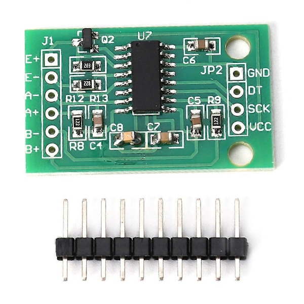 5 st HX711 Dubbelkanal 24 Bit Vägning Sensor Hög Noggrannhet Trycksensor Modul Tillbehör YEMAA