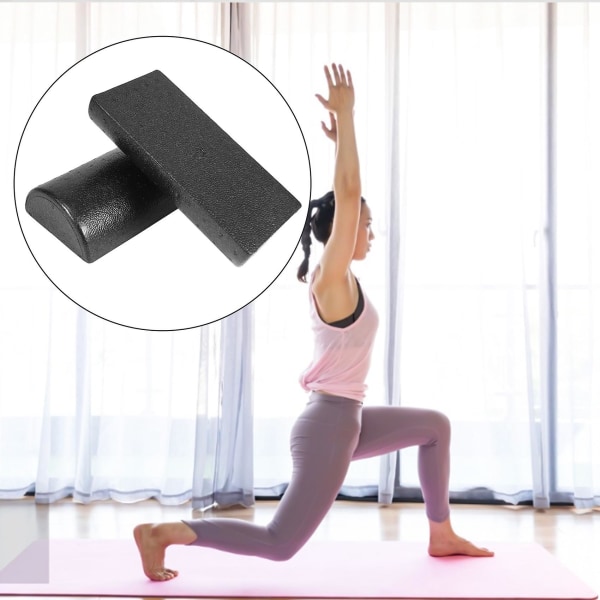 1 par 30 cm Halvrund Skumrulle for Yoga Pilates Sport Treningsutstyr Balanseplate Yogablokker