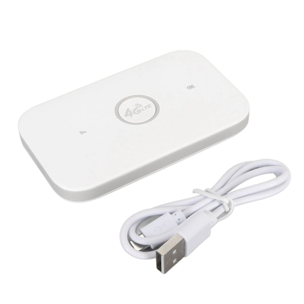 4G WiFi -reititin 150 Mbps SIM-korttipaikka 10 laitteen tuki WPA WPA2 2100 mAh kannettava WiFi-hotspot toimistoon, matkoille ja kotiin