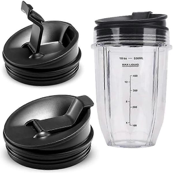 Blender Kop Udskiftning til Blender Blender Reservedele, Blender Kopper (18Oz/530Ml)