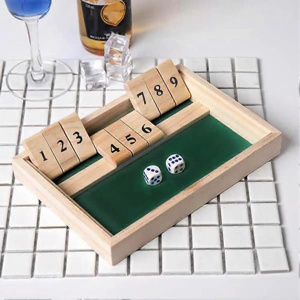 Shut The Box Terningspill Hånd-øye-koordinasjon Tidlig utdanning Pålitelig for barn