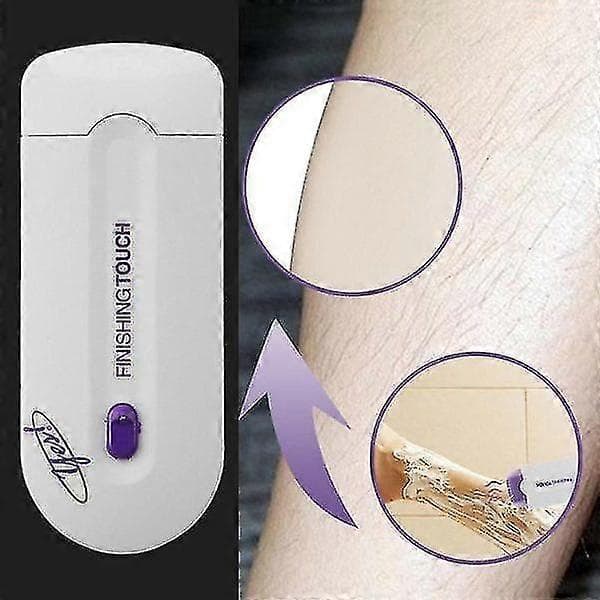Smertefri Epilator med Mikrovibrationer - Finishing Touch Hårfjerner
