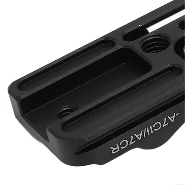 Kamera Quick Release Baseplate Aluminiumlegering Tripod Mount Kameramonteringsbeslag til A7C2 A7CII A7CR
