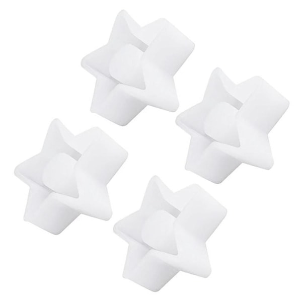 Silikonform Lysestake, Ferieform Lysestake, DIY Silikon Lysformer Stjerner, Resin