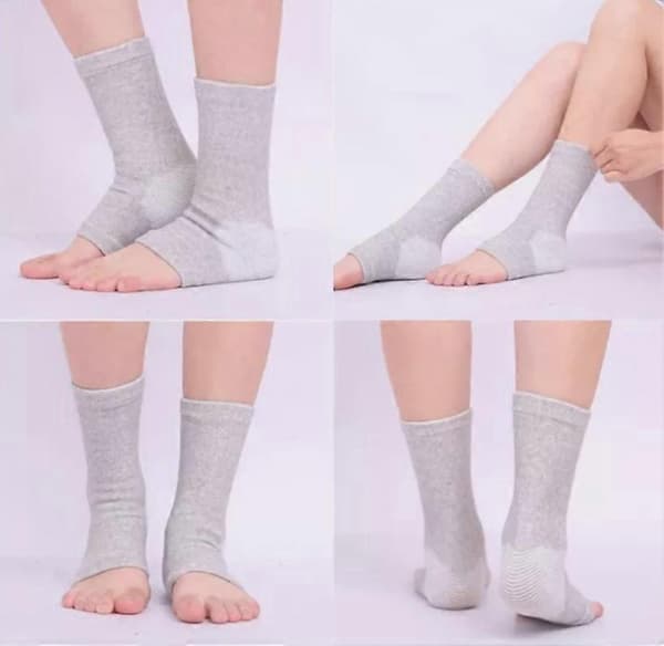 Onecompression Bamboo Jalkaholkit, Kompressio Bamboo Sukat, Bamboo Jalkaholkit Pack of 2