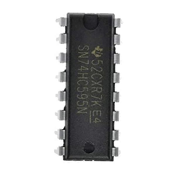 10 STK. IC 74HC595 74HC595N SN74HC595N DIP-16 - Shift Register