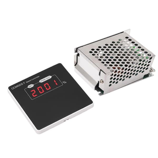 DC Motor Hastighetsregulator 5V 6V 12V 24V Berøringspanel 5A Digital Elektronisk Viftehastighetskontroller YEMAA