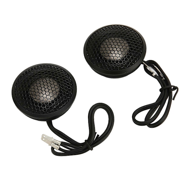 2 stk. bil-diskant Hifi Sort Kompakt Struktur 150W Dome Diskant med Base til Alle Bil-lydsystemer YEMMA