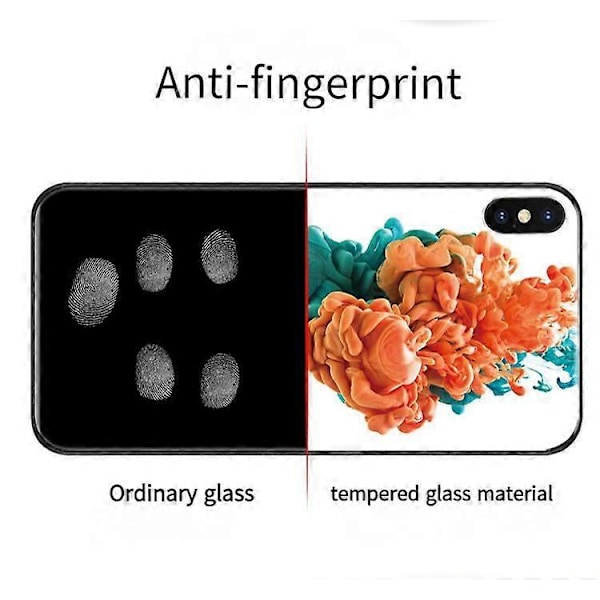 SBSG Mobilskal för iPhone 12 promax, djurvargmönster, härdat glas, anti-repor, anti-fingeravtryck, mjukt TPU-material, iPhone 12 promax skydd