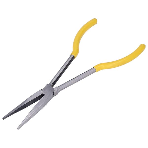 Lang Næb Tang 45# Stål Lang Spids Tang Kabel Wire Cutter til Reparation 28cm Længde Lige