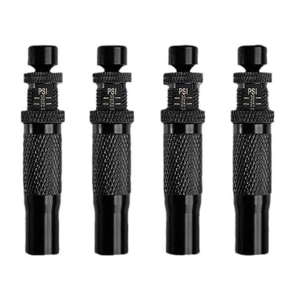 4-pack Automatiska Däckavluftningsventiler, Justerbart Tryck Passar för Offroadfordon Motorcykelventillock